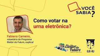 Como votar na urna eletrônica? - Projeto Você Sabia? - Vídeo 6