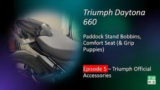 Daytona 660 - Bobbins and Comfort Seat