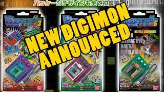 Digital Monster Color Ver3 Ver4 and Ver5 Announced