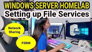 File Services Homelab Setting up Network Sharing on Windows Server