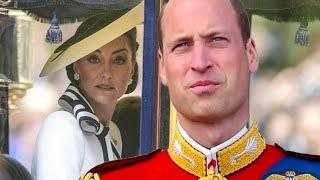 Das Wiederauftauchen von Kate Middleton ließ ihren Ehemann William vor Sorge zittern