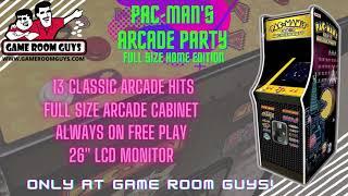 Pac-Mans Arcade Party Full Size Home Edition  - Attract Demo