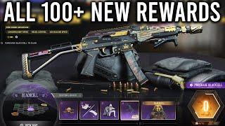 ENTIRE Modern Warfare 2 Season 4 Battle Pass & Blackcell Rewards ALL 100+ New Items