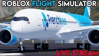 ROBLOX FLIGHT SIM LIVE STREAM  PTFS  Project Flight