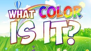 What Color Is It?   Color Song for Kids   Learn your Colors Jack Hartmann