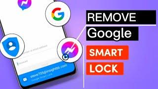 How To RemoveTurn Off Google smart lock on Facebook Messenger  Disable Google Smart Lock