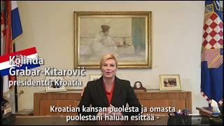 Croatia President Kolinda Grabar-Kitarović