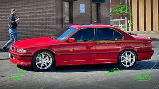 Today I reviewed the best sedan ever made - 2001 BMW E38 740i
