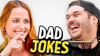 Dad Jokes  Dont laugh Challenge  Matt vs Kat  Raise Your Spirits