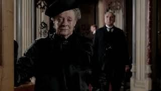 Downton Abbey - The Dowagers heart wrenching reaction to Sybils death 