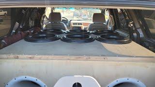 Walk Around And Demo Of My 2007 Chevy Tahoe LTZ With 6 15 Inch Subwoofers