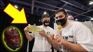 WEARING FAKE YEEZYS TO SNEAKERCON??? *YEEZY BUSTA EXPOSED THEM??*