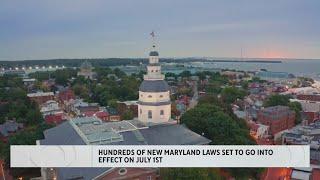 Maryland laws to go in effect July 1 plus more top news