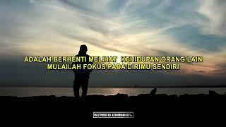 Jangan bandingkan kesuksesan dan kebahagian dirimu dengan orang lain #motivasi #inspirasi