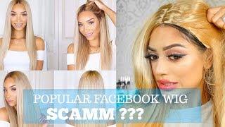 POPULAR FACEBOOK WIG Aaliyah & Olivia First impression & review  SCAM or hit?