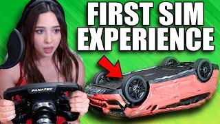 Girlfriend Drives My $5000 Racing Sim Rig..