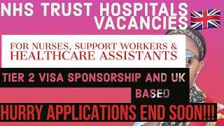 MASSIVE JOB VACANCIES FOR TIER 2 SPONSORED JOBS. RUSH AND APPLY NOW