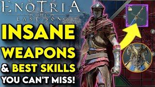 Dont MISS These INSANE Weapons & OP Skills In Enotria The Last Song Enotria Tips and Tricks