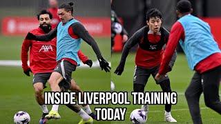 Inside Liverpool Training Players Return From. Internationals 