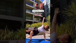 Korean models yoga workout routine   #shorts