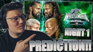 MEINE WRESTLEMANIA 40 PREDICTION NIGHT 1