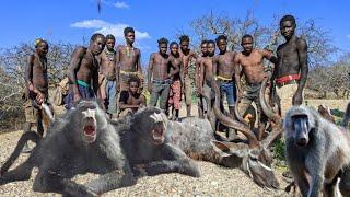 BABOON HUNT with the Hadzabe Tribe