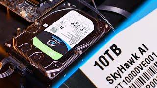 10 ТЕРАБАЙТ С ИИ Обзор HDD Seagate SkyHawk AI 10TB    Root Nation