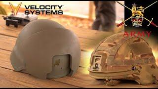 Velocity systems SLAAP plate and British Army Virtus helmet Ballistic test