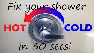 Fix your cold shower in under 30 seconds