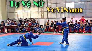 Tự Vệ Nữ Vovinam  HCV Đơn vị Phong Điền  Đại Hội TDTT Thành Phố Cần Thơ 2022