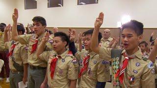 Boy Scouts of America Girls now admitted