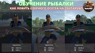 Fishing Planet  Гайд Как поймать озерного осетра на озере Сент-Круа? БЫСТРЫЙ И ЛЁГКИЙ СПОСОБ ЛОВЛИ