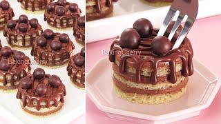 Mini Chocolate Cakes Recipe  Impress your guests with this cute dessert  Mini Cakes Ep.02
