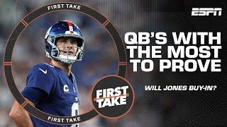 ITS ALL ON DANIEL JONES - Woody wants to see him BUY-IN with the Giants  First Take