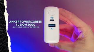 Anker PowerCore III Fusion 5000  Unboxing