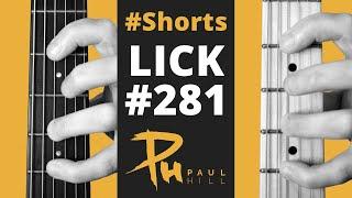 281. Tapping In Bb Major - Guitar Tab Available. #Shorts  #guitarlesson