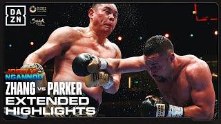 EXTENDED HIGHLIGHTS  Zhilei Zhang vs. Joseph Parker Knockout Chaos