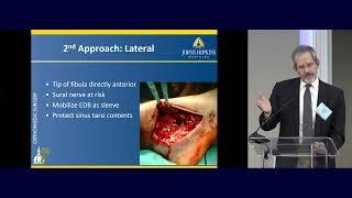 04  Talus Neck Body Fractures   James Ficke MD