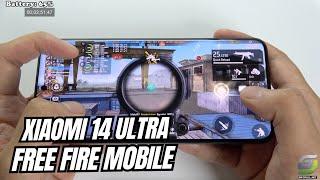 Xiaomi 14 Ultra test game Free Fire Mobile  Snapdragon 8 Gen 3