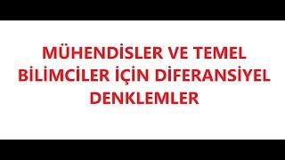 Ders 24 Laplace Dönüşümü ile Diferansiyel Denklem Çözümü 1