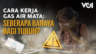 Cara Kerja Gas Air Mata Seberapa Bahaya bagi Tubuh?