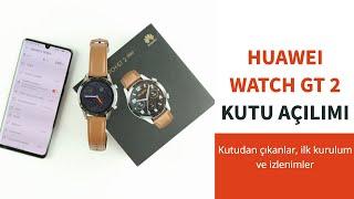 Huawei Watch GT 2 Kutu Açılımı ve Kutu İçeriği