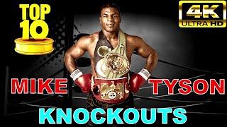 Top 10 Mike Tyson Best Knockouts  Highlights Full HD ElTerribleProduction