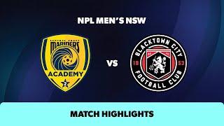 NPL Mens NSW Round 25 Highlights – Central Coast Mariners v Blacktown City