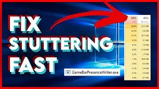 EASY FIX for PC Stuttering 2024 GameBar Presence Writer WORKING FOR WINDOWS 11