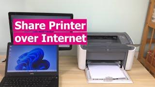 How to share your Printer over Internet