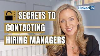 How to Contact Hiring Managers Effectively  Job Search Tips