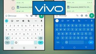 Vivo Phone Keyboard Color Change  Vivo Keyboard Change Settings