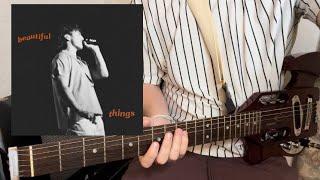 Beautiful Things - Benson Boone Guitar lesson + Tutorial