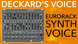 Black Corporation Deckards Voice  Dreamy Eurorack Synth Voice